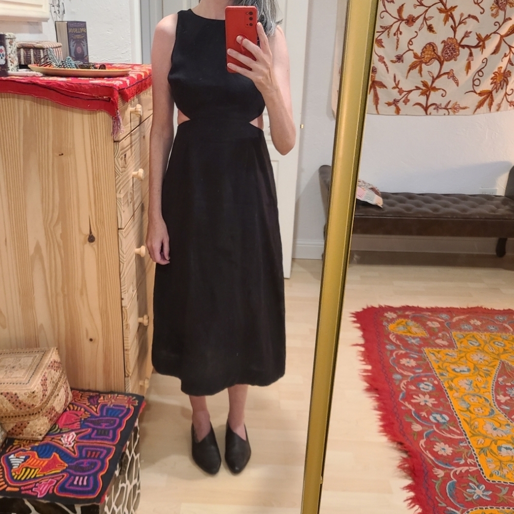 Boden Cut Out Cotton Dress 2P